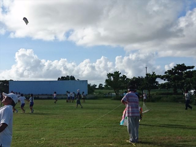 11発表後、実際に凧を空に上げてみました。_R